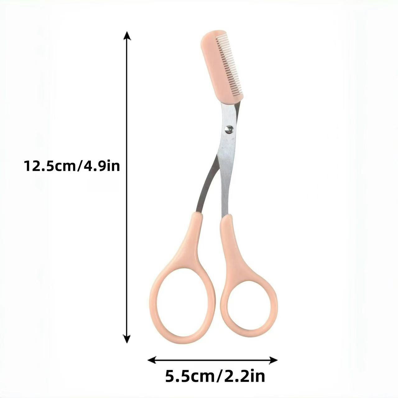 New eyebrow trimmer Meniscus trimmer Eyebrow comb trimmer Beauty trimmer eyebrow beginner scratch prevention