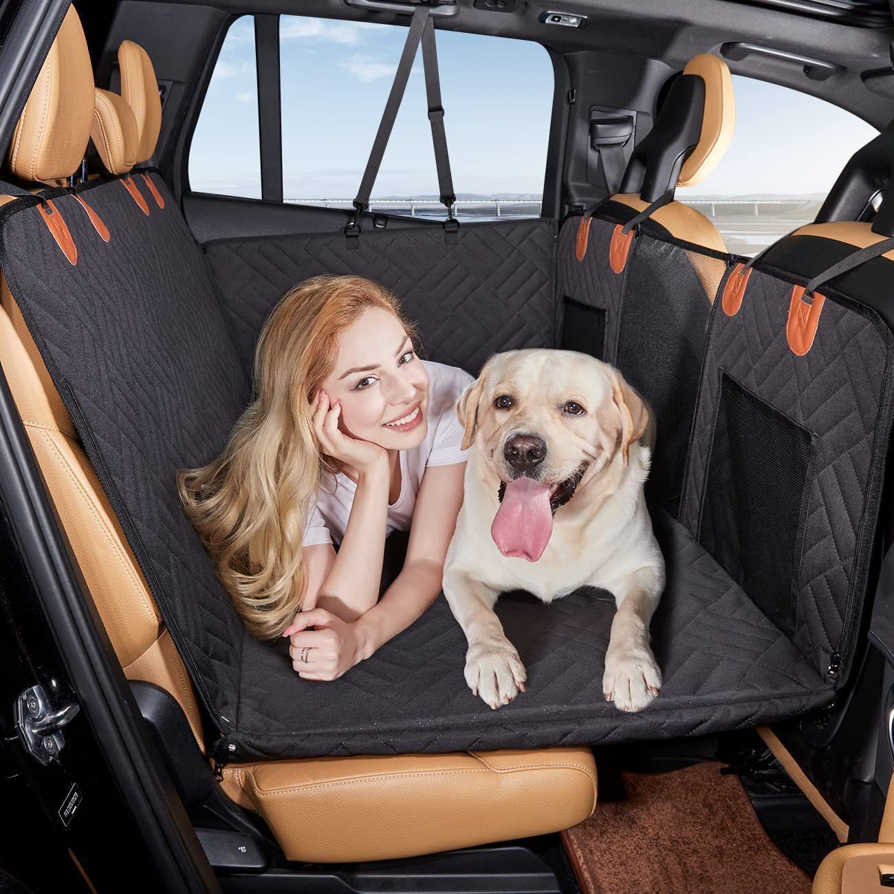 Magic car pet mat rear large space dog car seat mat new pet car mat