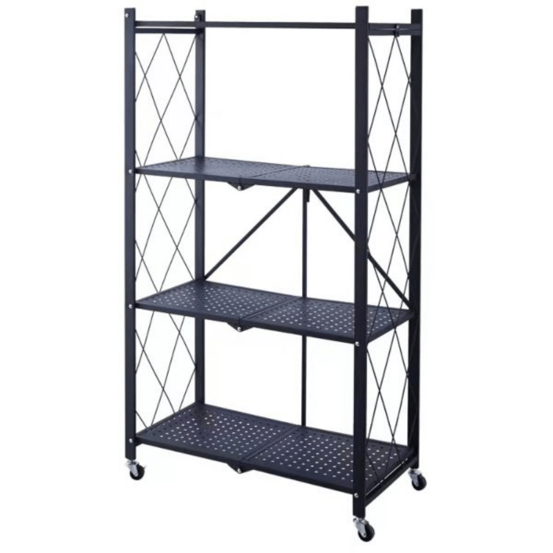 4 Layers Metal Folding Shelves