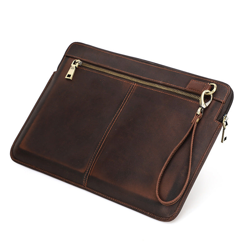 Suitable for the new macbookpro14 leather laptop cowhide inner case