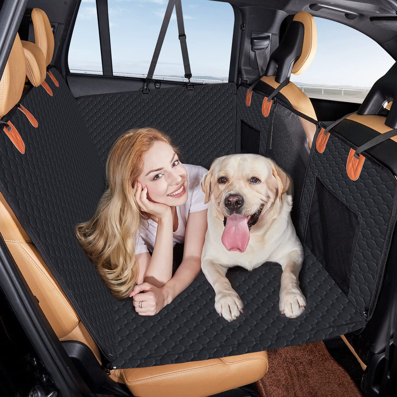 Magic car pet mat rear large space dog car seat mat new pet car mat