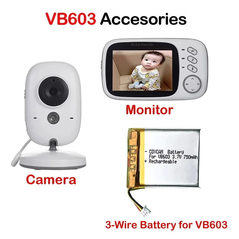 vb603 Wireless Camera 3.2 "Digital baby caregiver Baby Monitor Baby