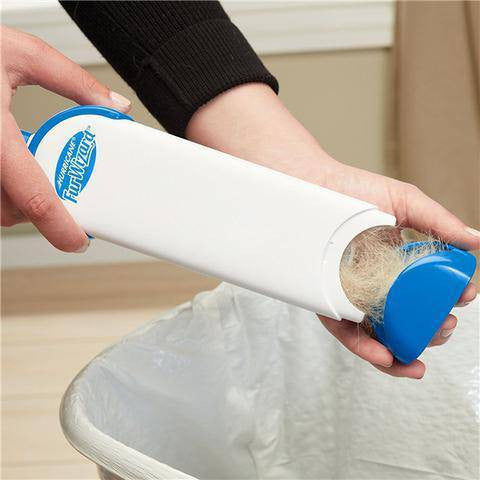 Reusable Pet Fur Remover With Self Cleaning Base