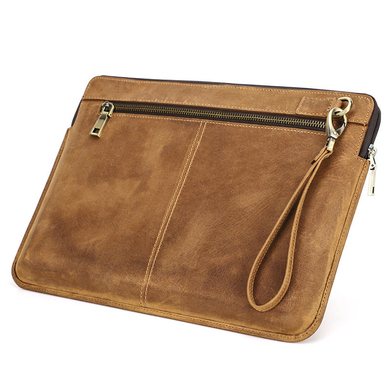 Suitable for the new macbookpro14 leather laptop cowhide inner case